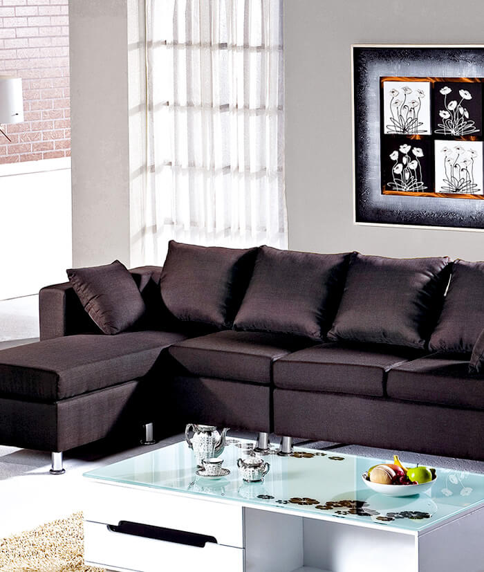 台北紐約家具-高品質客廳家具--高級沙發0010--L型沙發
